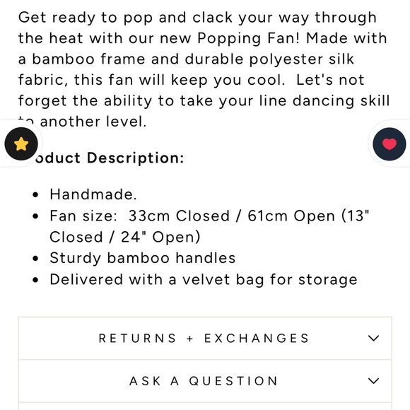 SORORITY ONLY DIOR clacking fan red white classy SORORS ONLY - Picture 3 of 3